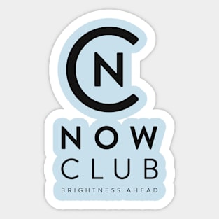 Now Club Logo Sticker